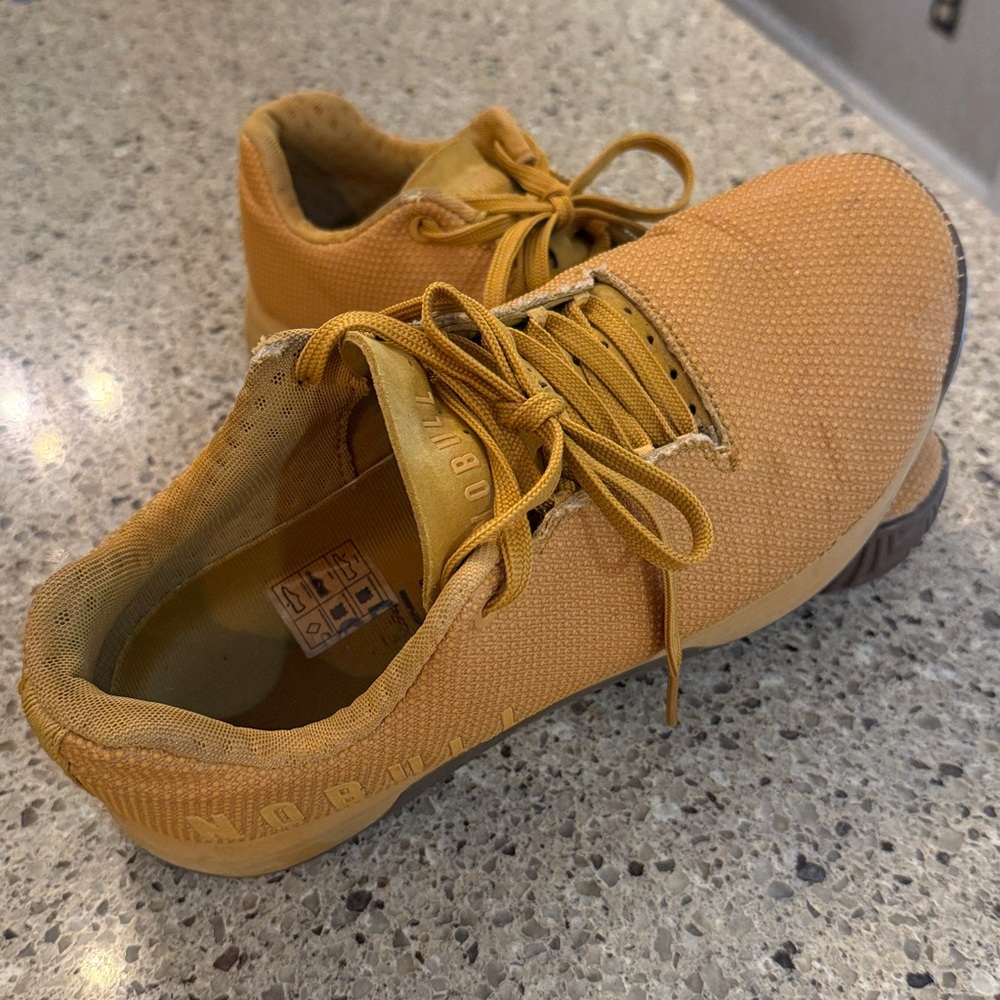 Nobull Trainer+ Outwork Shoes Yellow Gold